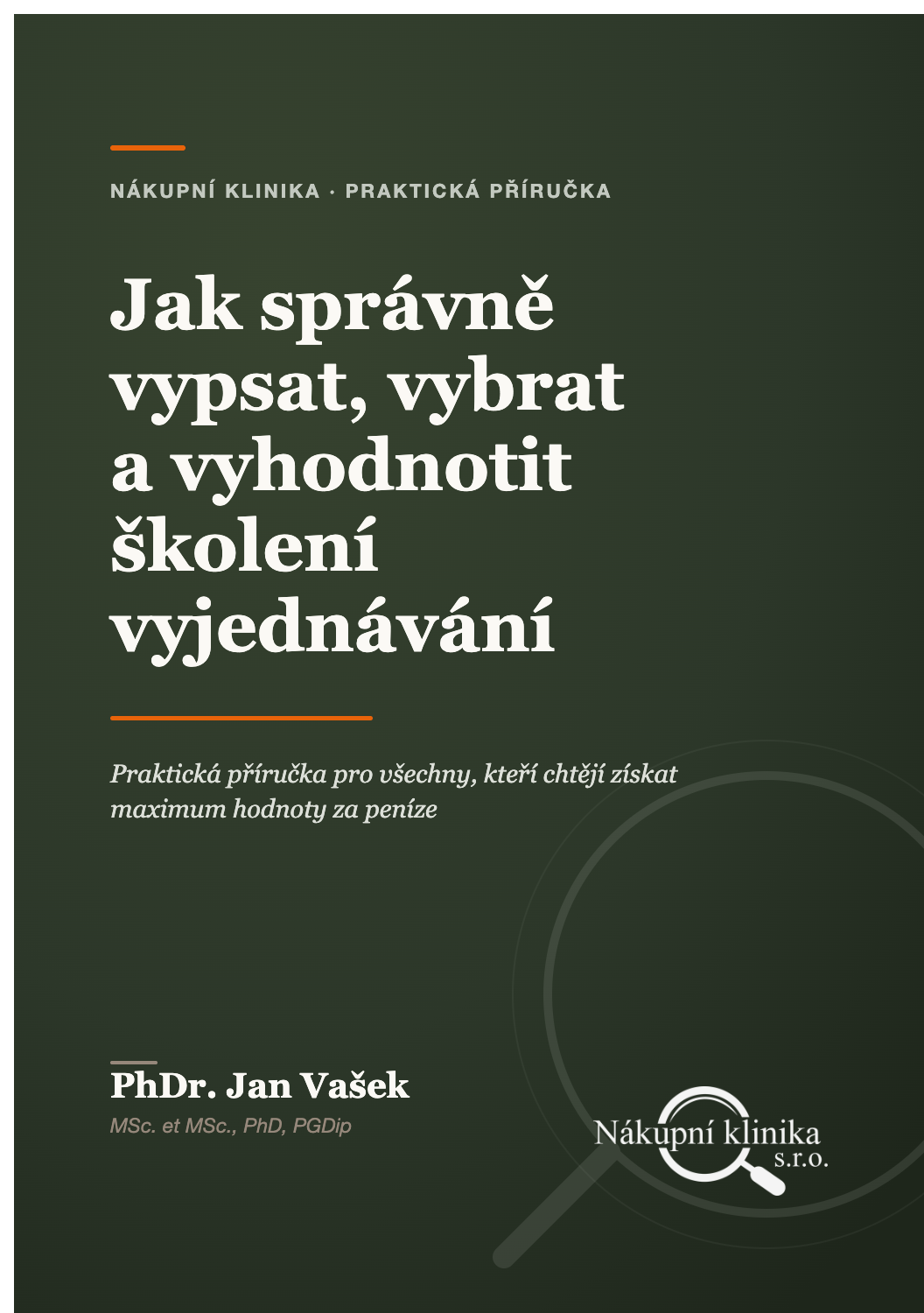 Jak správně vypsat, vybrat a vyhodnotit školení vyjednávání